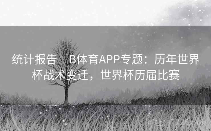 统计报告｜B体育APP专题：历年世界杯战术变迁，世界杯历届比赛