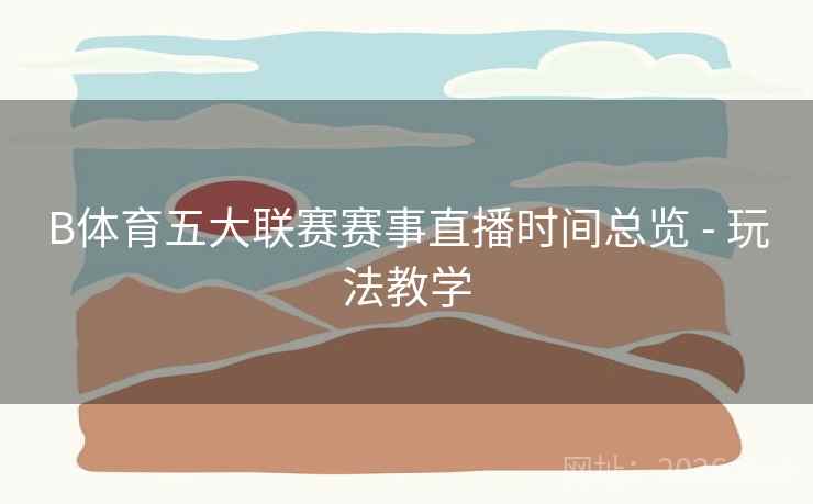 B体育五大联赛赛事直播时间总览 - 玩法教学